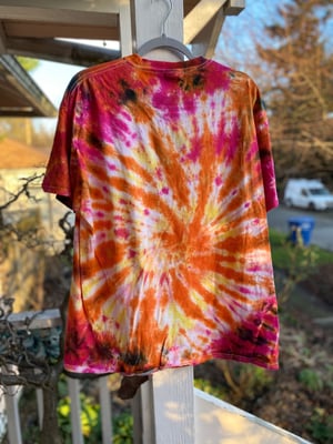 Image of XL Party At Your Own Pace Tie Dye Shirt 2