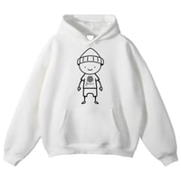 Image 1 of Get Use 2 It (Kool Kid) Hoodie White
