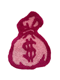 Handmade Money Bag Rug 
