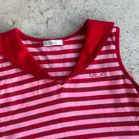 Image 3 of MILK striped sailor tank