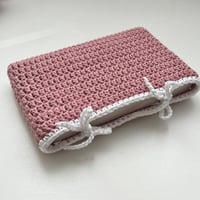 Image 1 of Pochette de livre - vieux rose 