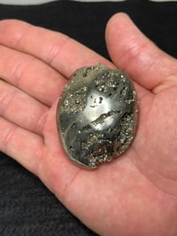 Image 7 of Pyrite Palm Stone #2580
