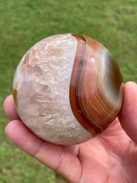 Image 1 of Carnelian Sphere #1821