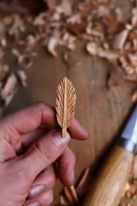 Image 2 of Feather- Pendant Necklace 