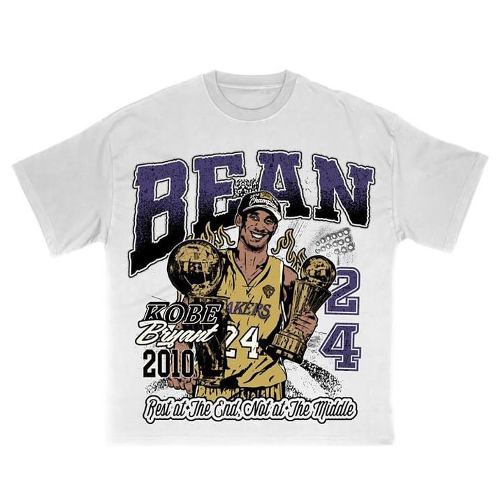 Kobe white shirt online