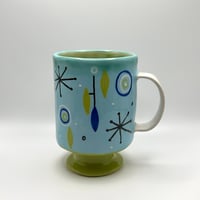 Image 1 of Retro Starburst Ceramic Mug