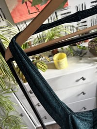 Image 2 of Green metallic dress 