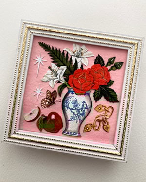 Image of Apple Framed Cutouts Original 