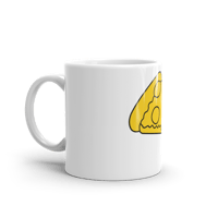 Image 5 of Gold Slice White Mug