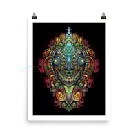 Image 2 of Smiling Mask Art Poster