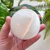 Large Satin Spar Selenite Sphere