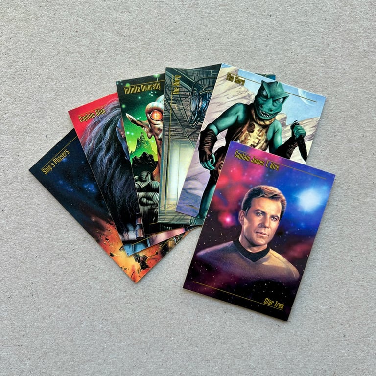 STAR TREK COLLECTOR CARDS - 1993 Image 4