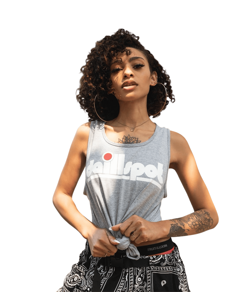 Da ILL Spot Soft Cotton Logo Tank Top