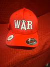 Flex Fit Red WAR Hat