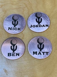 Image 4 of Custom Engraved Ball Marker