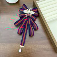 Bee Brooch Green Blue