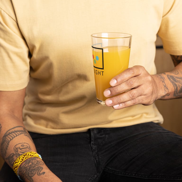 Fun Times! Shaker Pint Glass Image 3