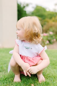 Image 3 of Girl’s Scalloped Maddie Strawberry Collection