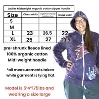 Image 6 of Ladies Medium Zippy Hoodie