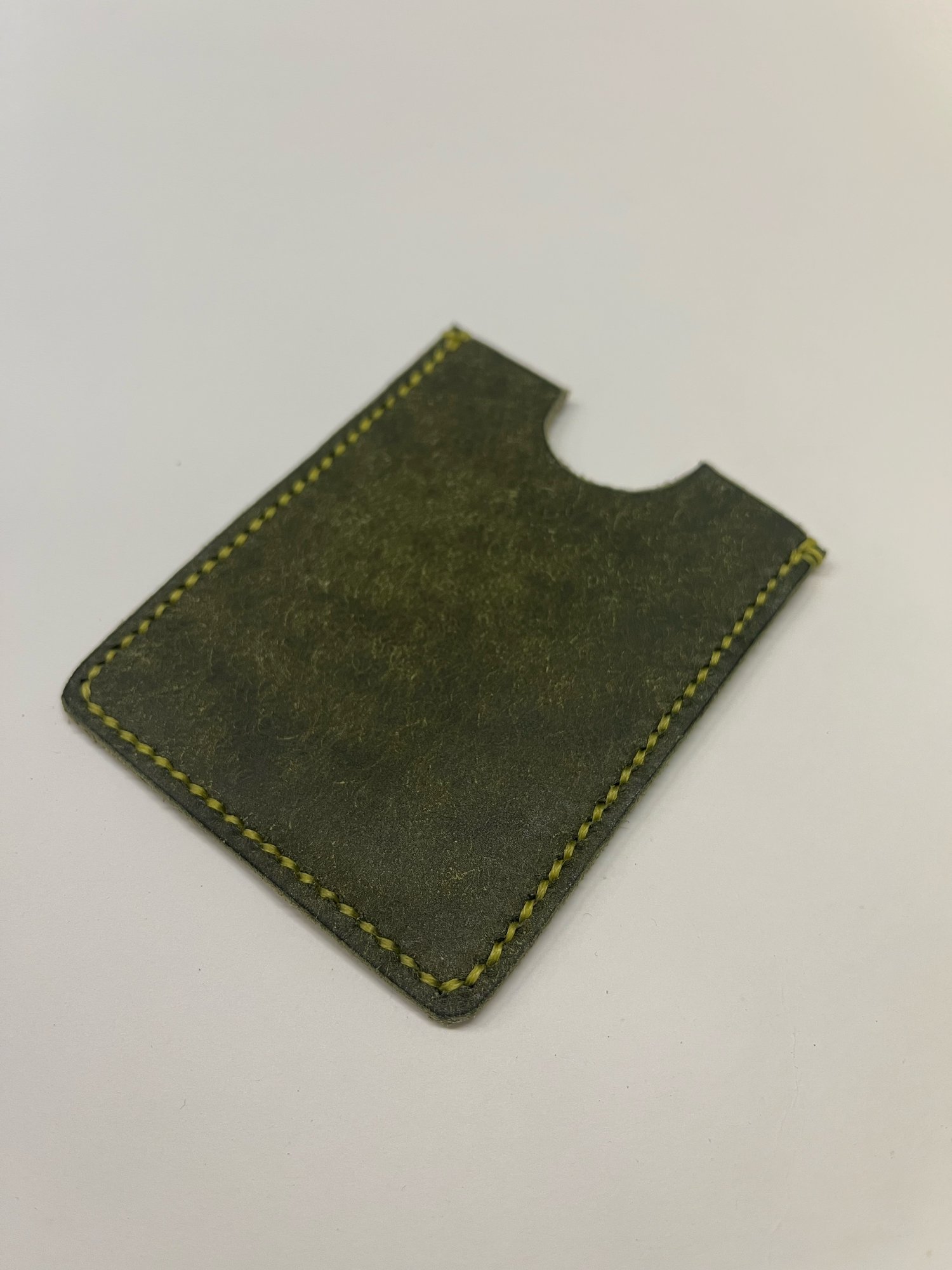 Image of Olive Pueblo Cardholder (Mustard)