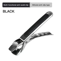 Image 2 of Kitchen Anti Scald Plate Bowl Dish Pot Holder Holder Stainless Steel Clamp Anti-hot Clip Lifter Kitc