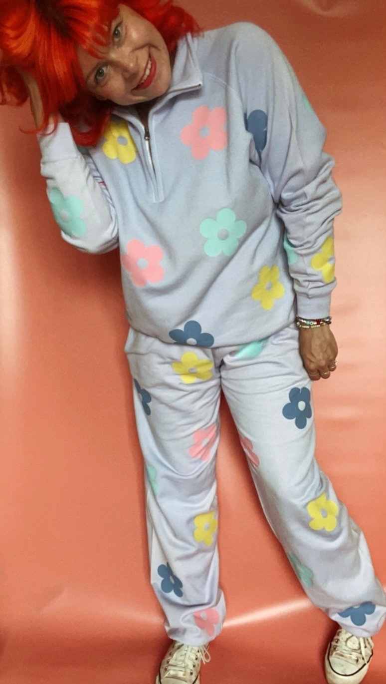 Image of Lilac Daisy Tracksuit