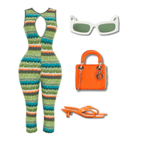 Image 2 of Tropical Tide Romper 