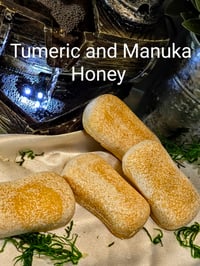 Image 1 of Seasalt facial bar Tumeric and Manuka honey 