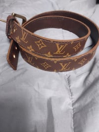 Image 1 of Repurposed Louis Vuitton belt