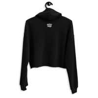 Image 2 of "AI will replace sh*t" - Ring-Spun Cotton Crop Hoodie