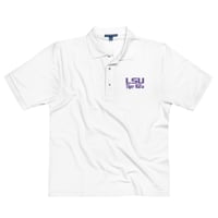 Image 1 of LSU Tiger Mafia Men's Premium Polo