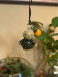 Image 3 of sweater weather smiski charm! 🎃