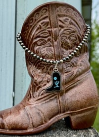 Image 2 of Cowboy Boot Pendant 