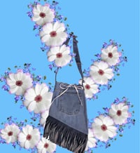 Image 4 of Denim & Fringe Purse