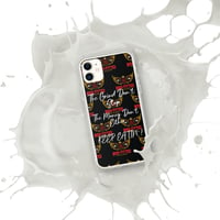 Image 5 of Black and Red BOSSFITTED KEEP EATIN iPhone Case