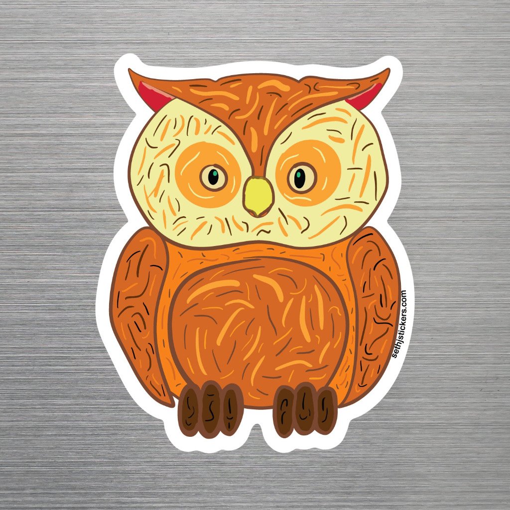 Image of Owl Magnet