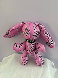 Image 1 of Baby Pink Bandana Bunny
