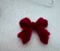 Image 2 of Red velvet bows 