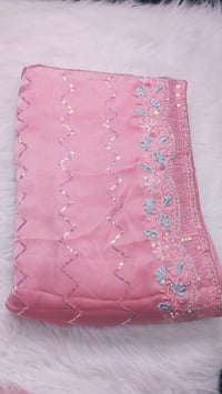 Image 1 of Binisha Light Pink_Soft Sequin Saree 
