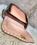Vintage ‘KATE’ Tony Lama Embossed Leather Purse 