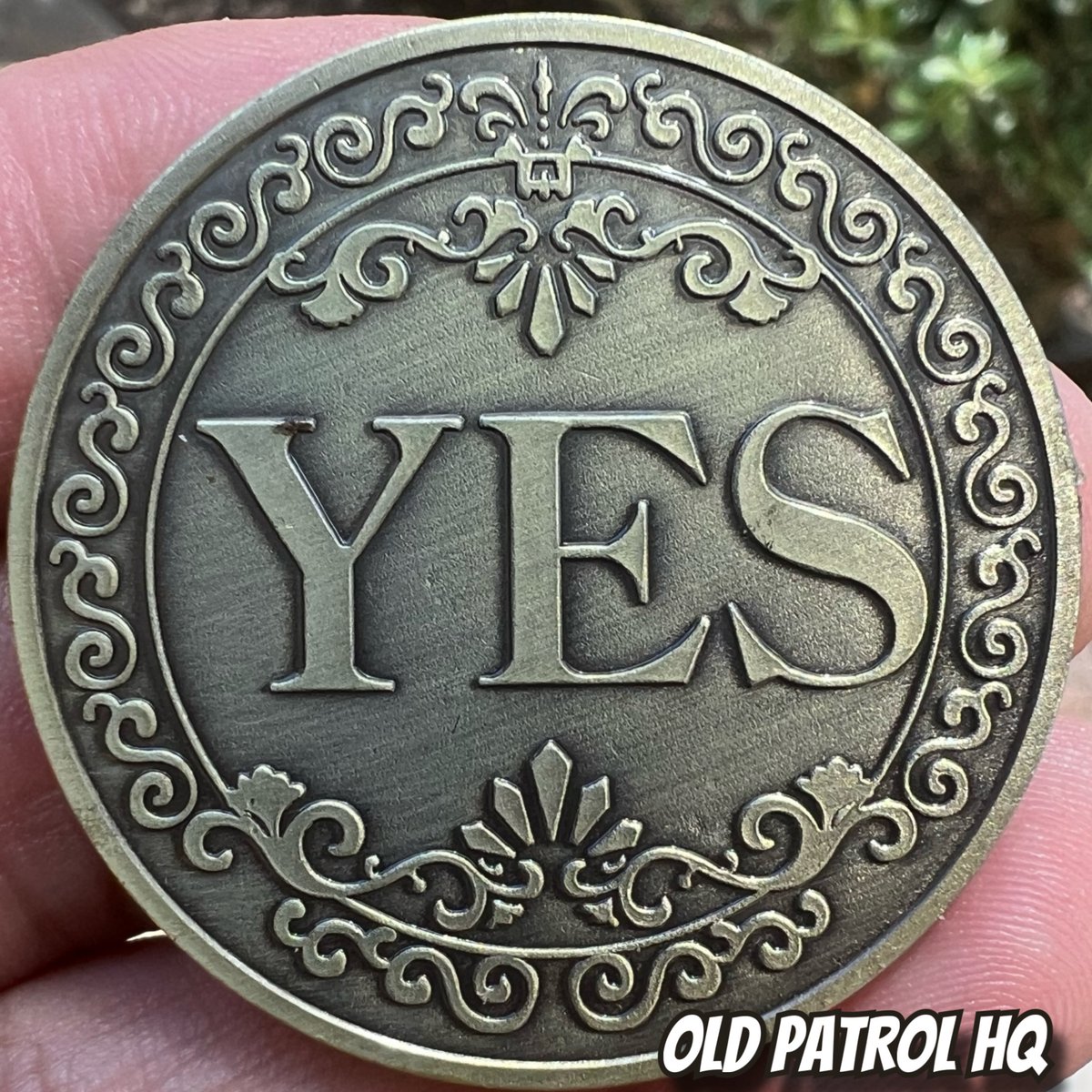 Image of YES/NO DECISION COIN