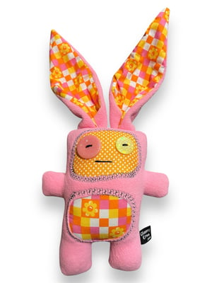 Pink Disco Hippy Mid-sized Gloomy Bunny