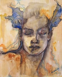 Image 1 of Of woods, Cotton canvas, Original art from imagination 