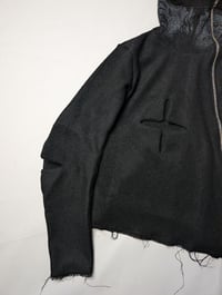 Image 3 of CROSS WOOL HOOD