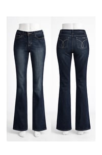 Image 2 of New Sz 6 Tall Calvin Klein Dark Denim Jeans #8721*1.8
