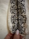 60s hand embroidered Hungarian peasant blouse