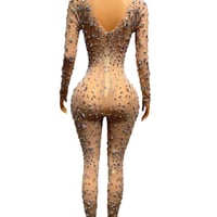 Image 3 of Sparkly See Through Jumpsuit holiday wear