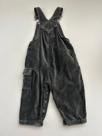 Image 3 of Mickey and friends velvet overalls