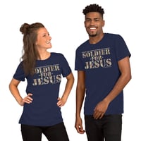 Image 4 of Soldier For Jesus Dark Unisex t-shirt