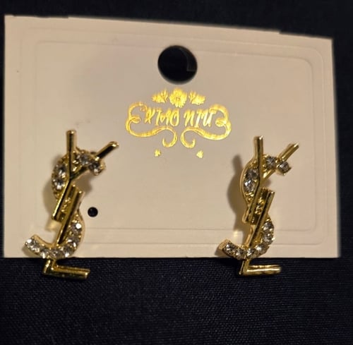 Image of High Fashion Earrings (Gold)